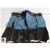 Image 1 : GORE-TEX OUTDOOR GAITERS BLUE AND BLACK