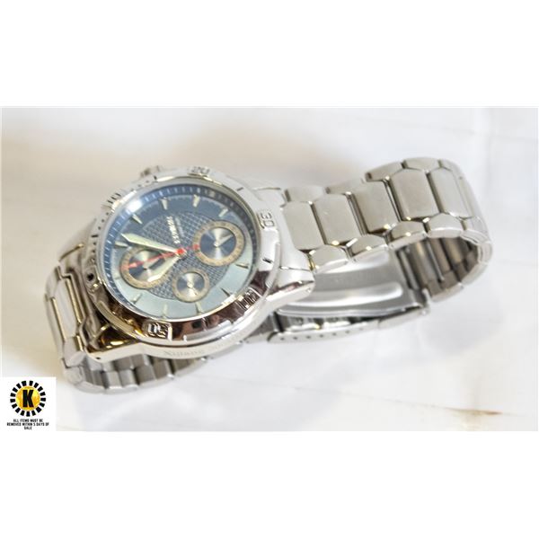 ALL STAINLESS STEEL EBOHR WRIST WATCH 621333