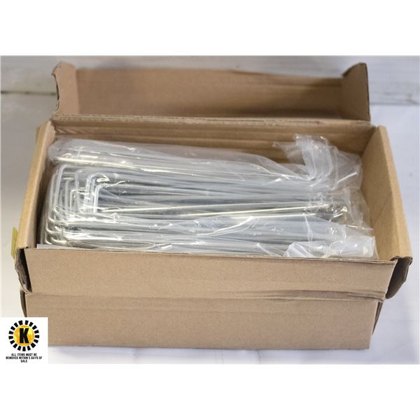 SET OF 2 50-PCS OF 6 INCH U-SHAPED GARDEN/