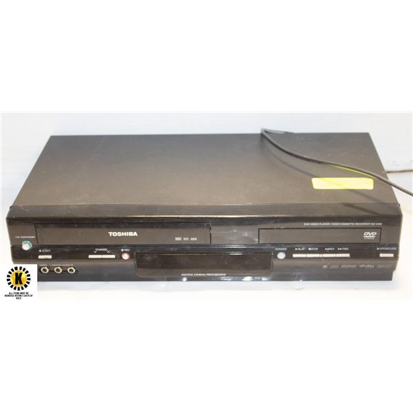 TOSHIBA COMBINATION DVD/VHS PLAYER