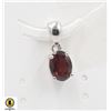 Image 1 : #127-RED GARNET PENDANT