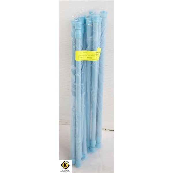 12 PCS TENSION ROD, NO DRILLING TENSION ROD,