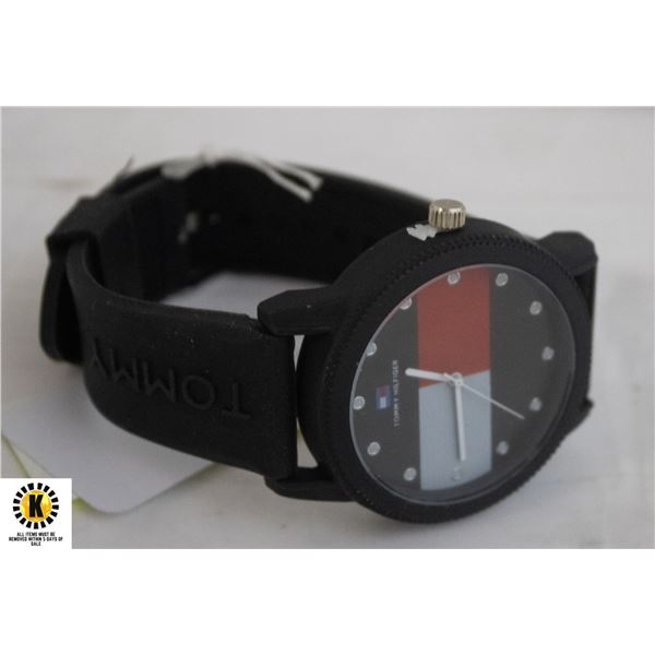 TOMMY HILFIGER STAINLESS STEEL MENS