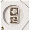 Image 1 : 1 GRAM SILVER MAPLE BAR