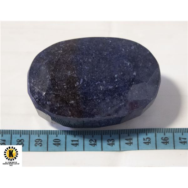 APPROX 1366.9CT LARGE COLOUR ENHANCED SAPPHIRE