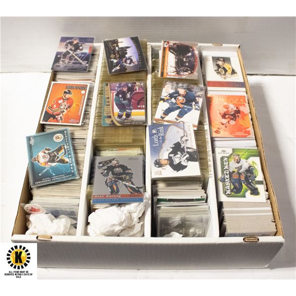 FULL SIZE BOX OF NON AUTOGRAPHED ROOKIES