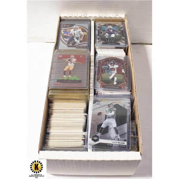 HALF BOX HOCKEY ROOKIES AND ASSORTED FOOTBALL