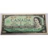 Image 1 : 1)  CANADIAN $1.00 BANKNOT COMMERATING CENTENNIAL,