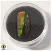 Image 1 : 12)  NATURAL AMMOLITE GREEN  FIRE GEMSTONE,