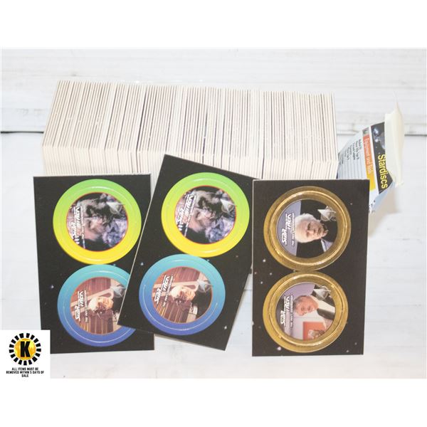STAR-TREK LAUNCH EDITION COLECTORS CARDS