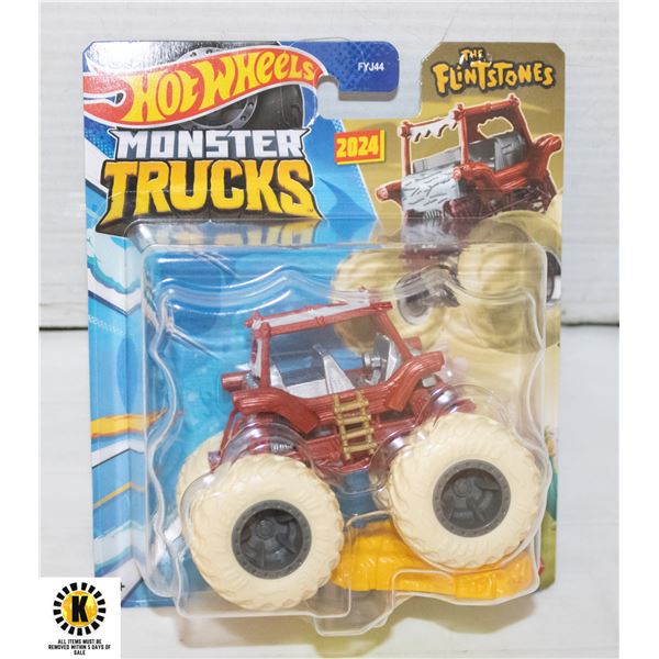 SEALED HOTWHEELS MONSTER TRUCKS THE FLINSTONES