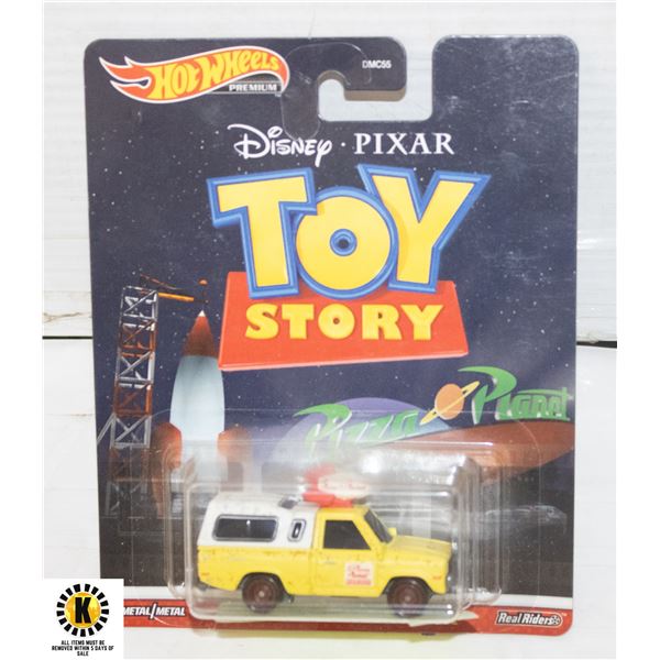 SELAED HOTWHEELS TOY STORY PIZZA PLANET TRUCK