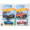 TWO SEALED HOTWHEELS CARS '23 RAM 1500 & GMC