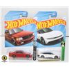 Image 1 : TWO SEALED HOTWHEELS CARS DELOREAN ALPHAS &