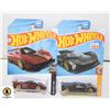 TWO SEALED HOTWHEELS CARS PANANI ZONDA R &