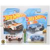 Image 1 : 2 HOTWHEELS 95 JEEP CHERIKEE MUD STUDS & HUMVEE