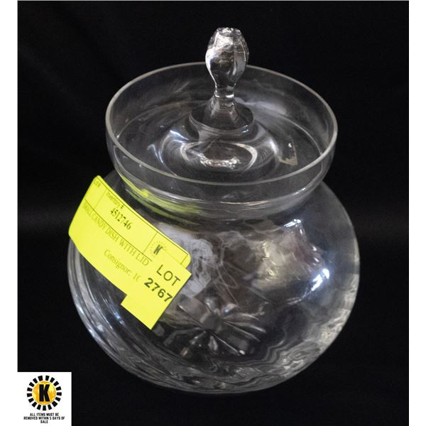 SMALL CANDY DISH WITH LID