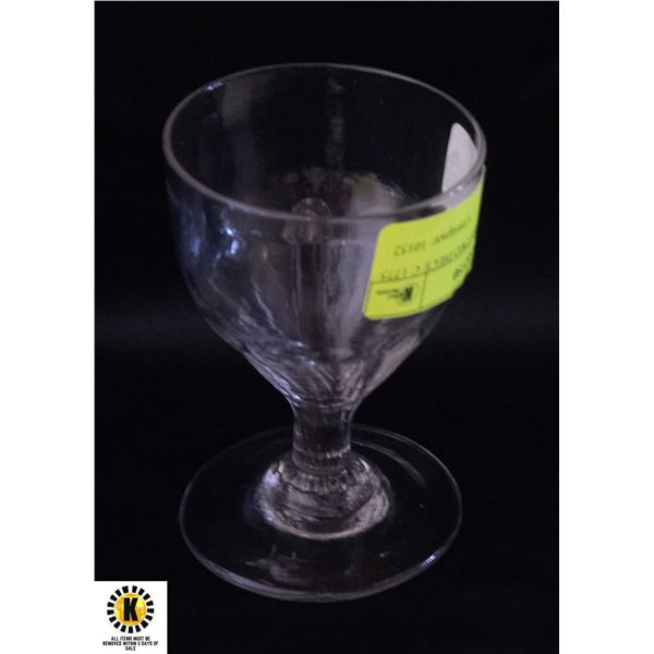 PUB WINE GLASS TWO PIECE C 1775
