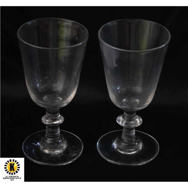 WINE GOBLET CUT BASE