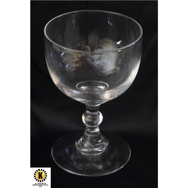 ENGLISH GOBLET THREE PIECE C 1800