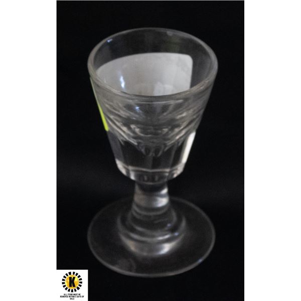 THREE PIECE SHERRY GLASS C 1800