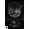 Image 1 : THREE PIECE CUT SCALLOPS GOBLET C 1800