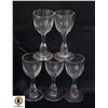 Image 1 : THREE PIECE CUT LIQUIRE GLASSES