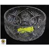 Image 1 : LARGE CUT CRYSTAL BOWL