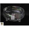 Image 1 : THREE FOOTED CUT CANDY BOWL