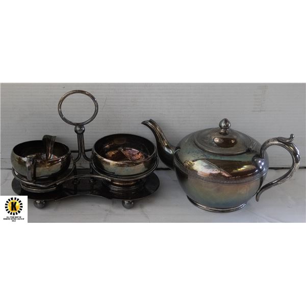 SILVER TEA SET