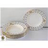 Image 1 : JAMES AND SONS PORCELAIN SOUP BOWL GOLD TRIM