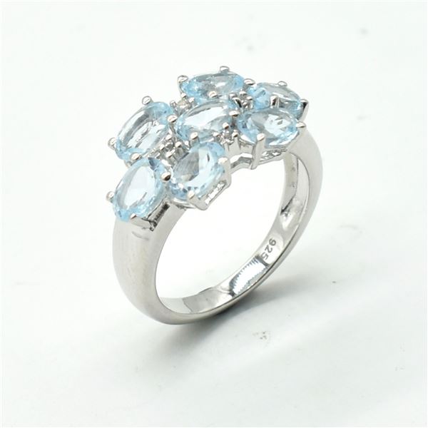 BZ1821-177 SILVER AMETHYST(2.95CT) RING