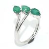Image 1 : BZ1821-168 SILVER GREEN ONYX(1.15CT) RING