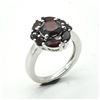 Image 1 : BZ1821-180 SILVER GARNET(3.6CT) RING