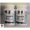 Image 1 : NEW 2 BOTTLES SEALED FLAXSEED OIL ANTIOXANT