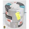 Image 1 : 3 PACK OF 3M HEAVY DUTY DYCT TAPE 3939