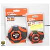 Image 1 : 2 CRESCENT LUFKIN 1/2? X 12? TAPE AND 25? TAPE