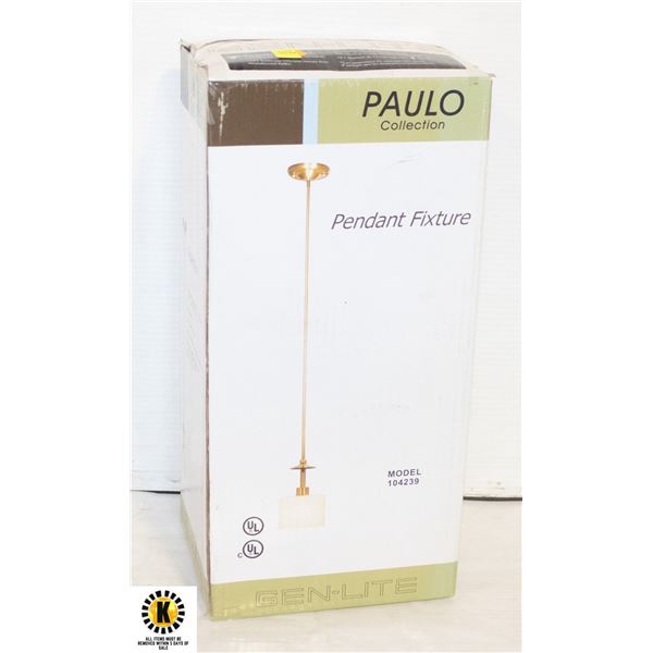 PAULO PENDANT LIGHT FIXTURE
