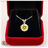 Image 1 : #71-LEMON YELLOW COLOR "CUSTOM MADE" 4.00 CT