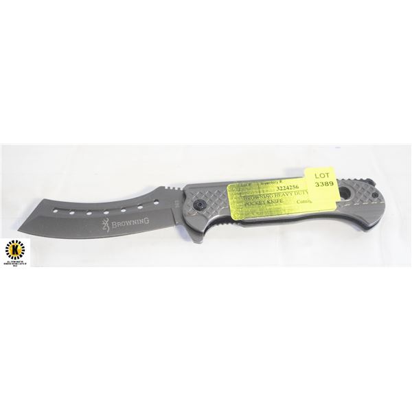 BROWNING HEAVY DUTY FOLDING POCKET KNIFE