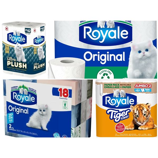 FEATURED PAPER TOWEL AND TOILET PAPER