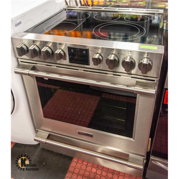 NEW S&D FRIGIDAIRE PROFESSIONAL CERAMIC TOP STOVE
