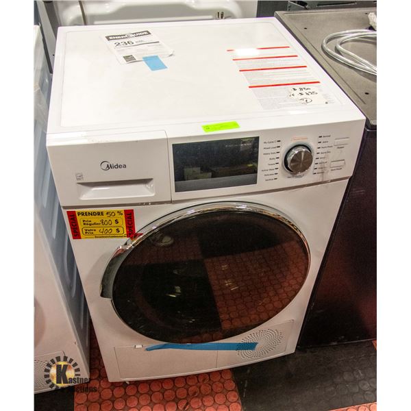 NEW S&D MIDEA FRONT LOAD APP. SIZE DRYER H-33.5"
