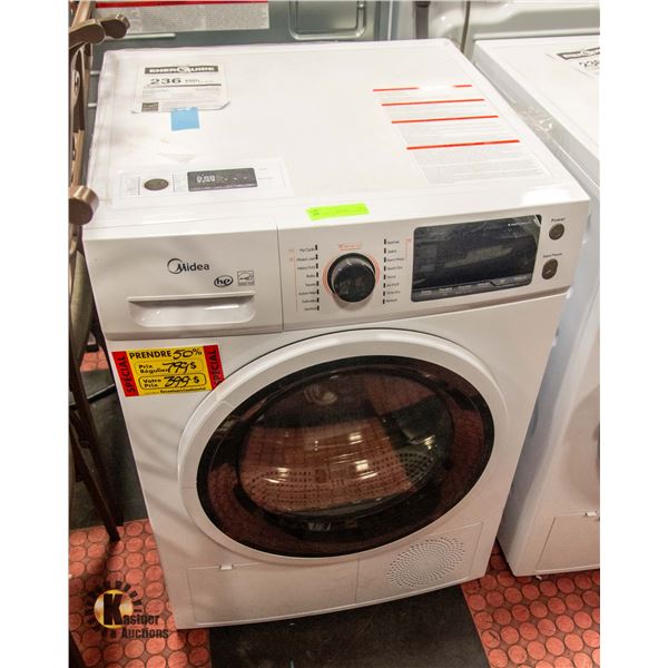 NEW S&D MIDEA FRONT LOAD APP. SIZE DRYER H-33.5"