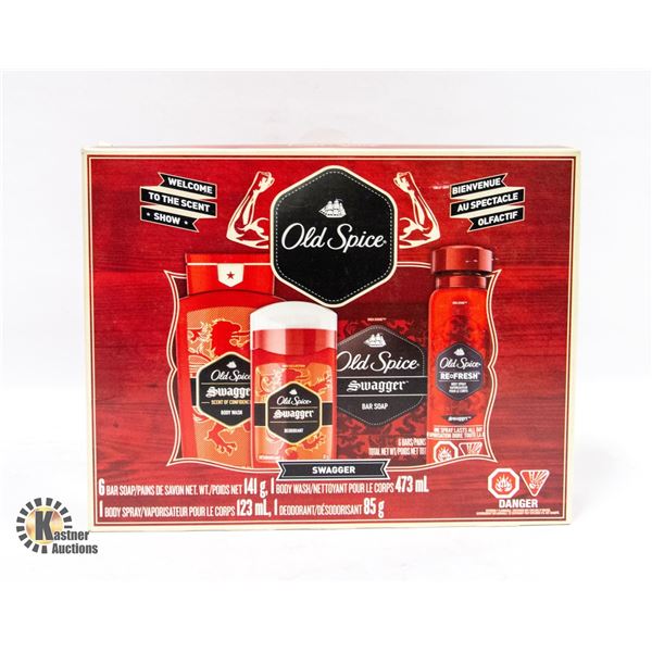 NEW OLD SPICE SWAGGER HOLIDAY GIFT SET