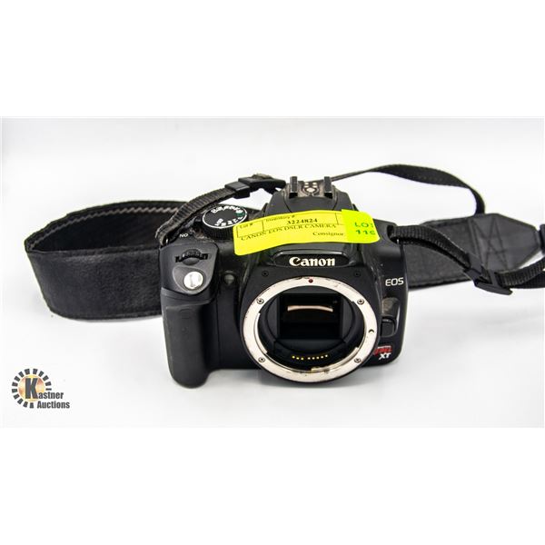 CANON EOS DSLR CAMERA UNTESTED