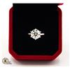 Image 1 : #191-3.00 CT ROUND BRILLIANT CUT MOISSANITE VVS D