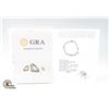 Image 2 : #195-0.90 CT TW GRA CERTIFIED ROUND BRILLIANT CUT