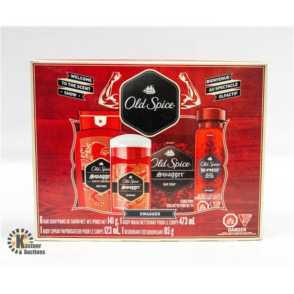 NEW OLD SPICE SWAGGER HOLIDAY GIFT SET