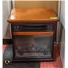 Image 1 : ELECTRIC FIREPLACE ON CASTORS